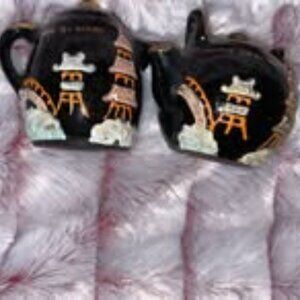 Vintage salt & pepper shakers